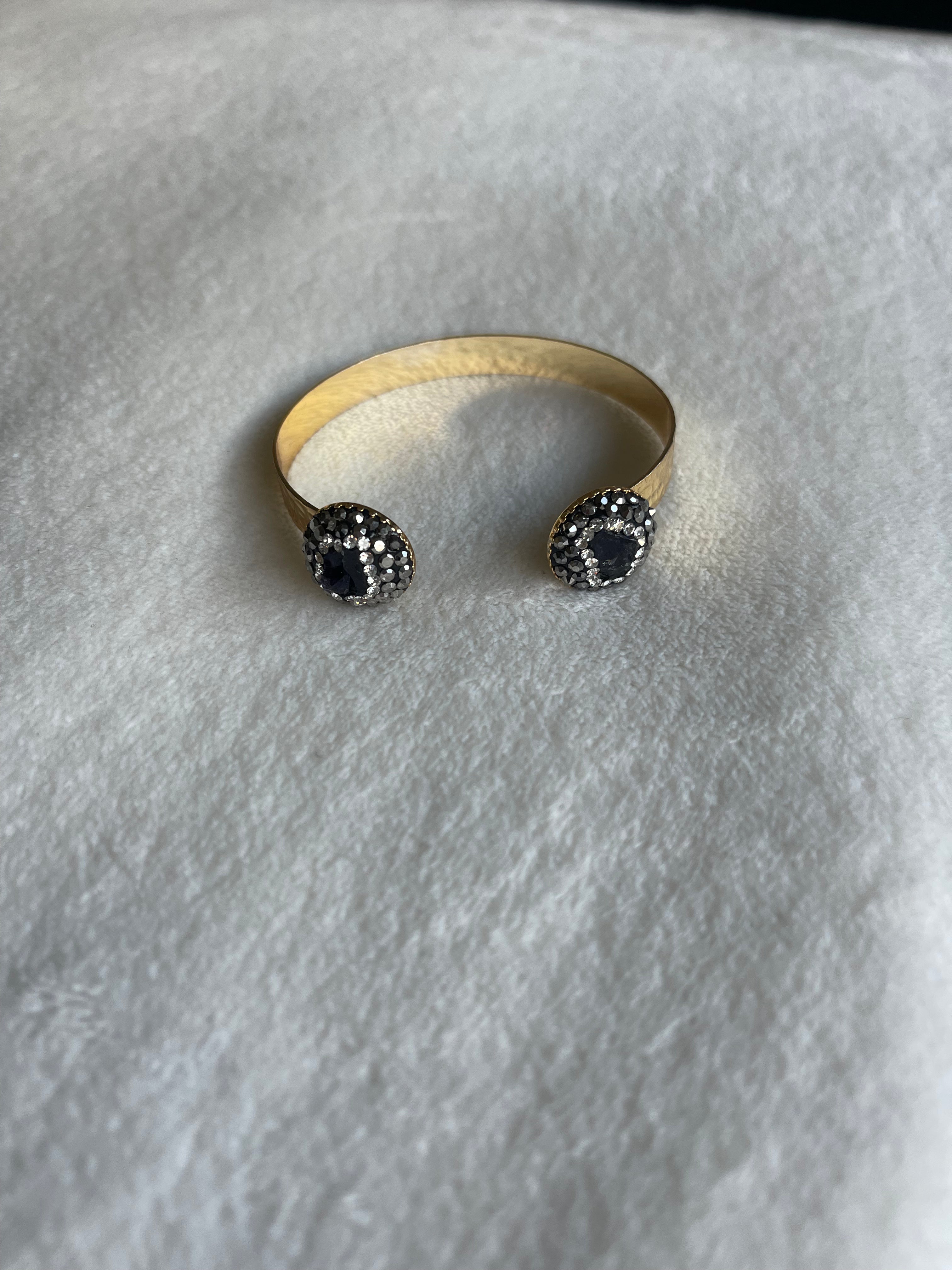 Asiyah's Collection - DIAMOND MOSAIC SARA WING CUFF - Bracelet