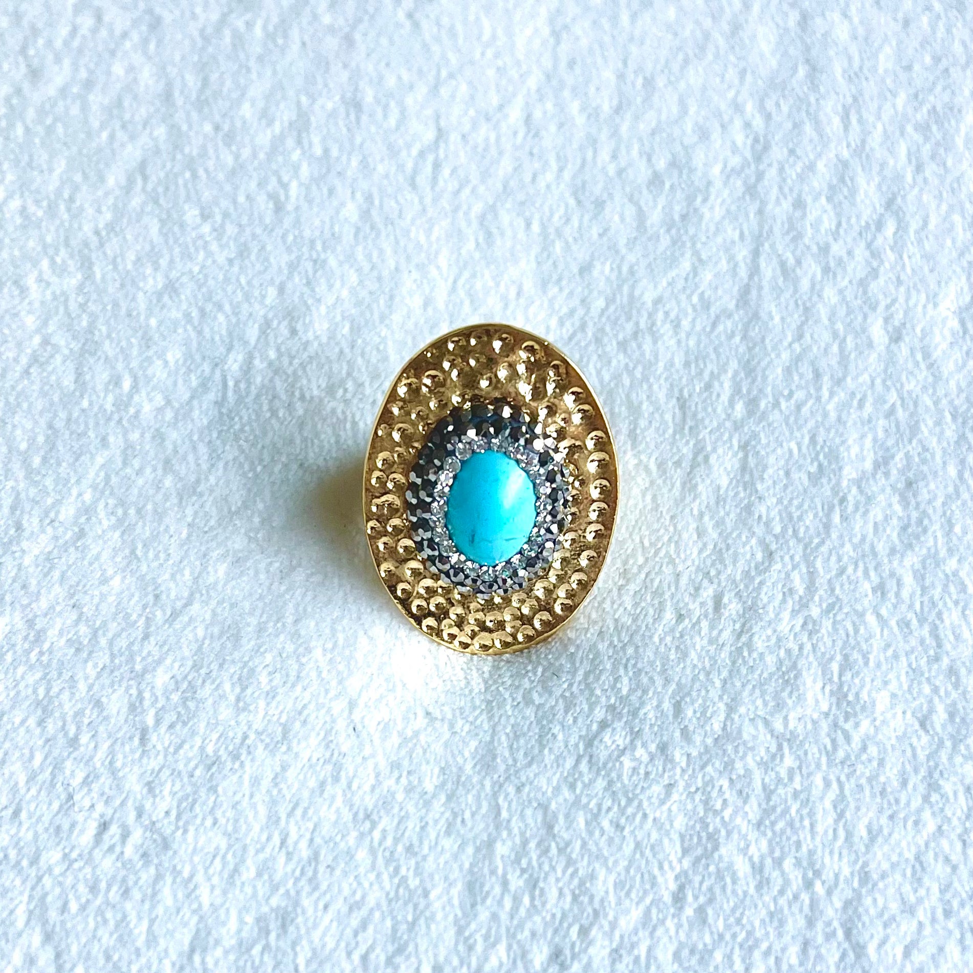 Asiyah's Collection - Handmade Feroza Ring - Ring