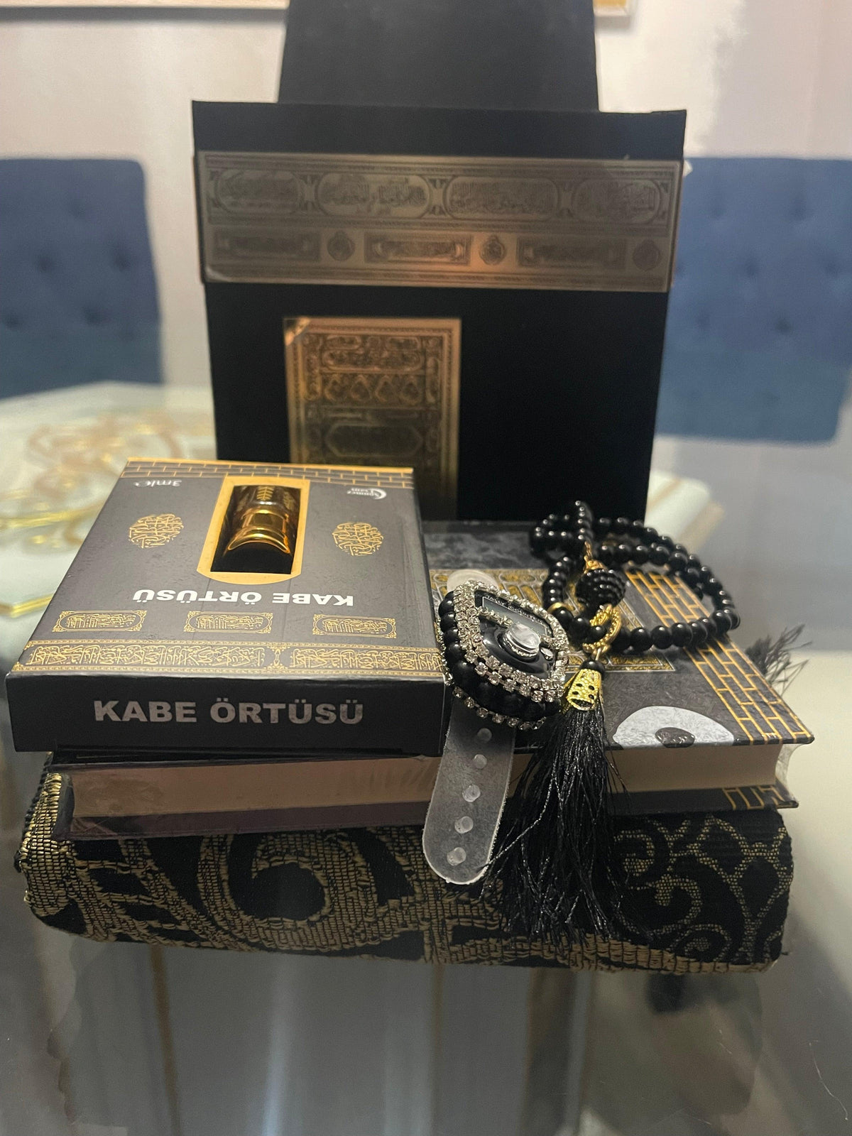 Asiyah's Collection - 6-Piece Luxury Kaaba Gift Box | Elegant Islamic Gift Set - Gifts