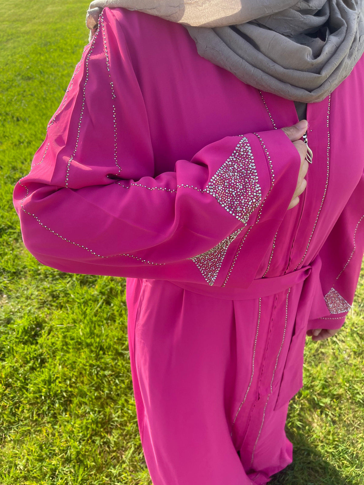 Asiyah's Collection - Sequined Abaya – Elegant & Modest | Asiyah’s Collection - Abaya