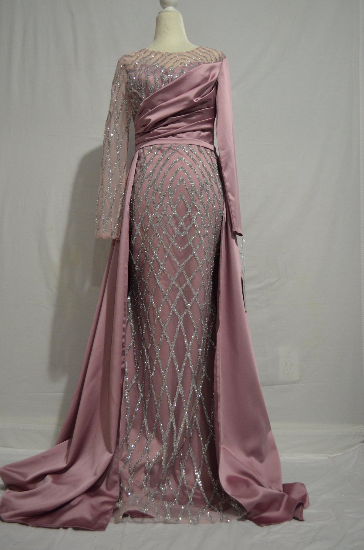 Asiyah's Collection - Beautifully Sequinced Maxi Dress - Dress