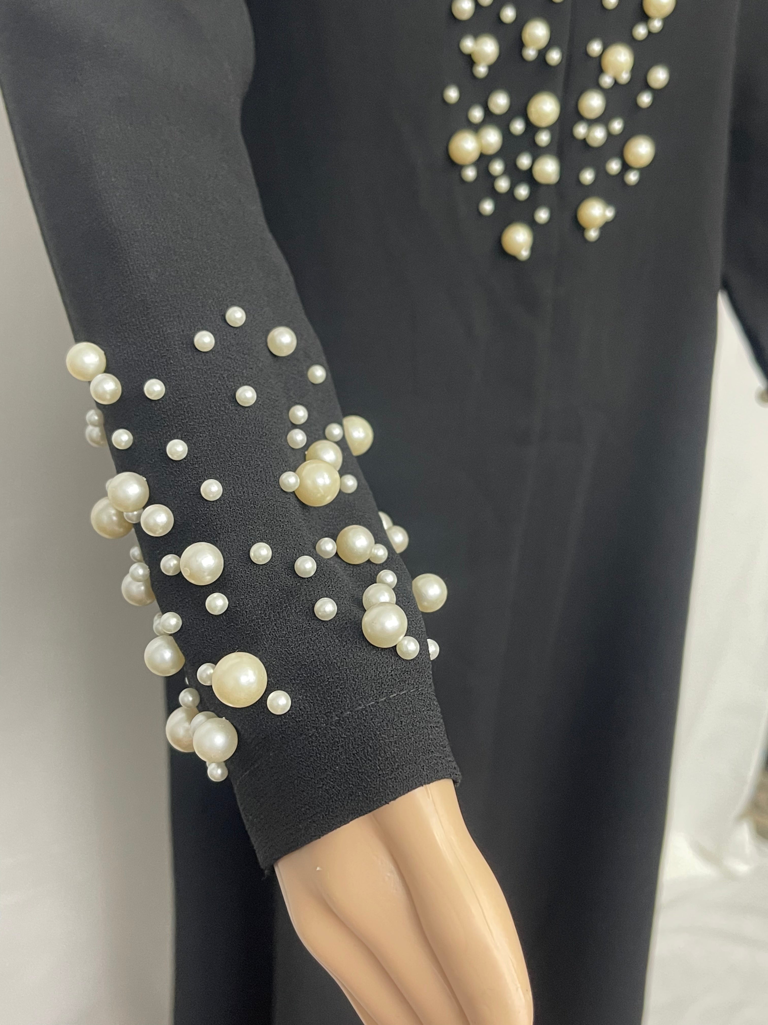 Asiyah's Collection - Pearl Modest Dress Black - Dress