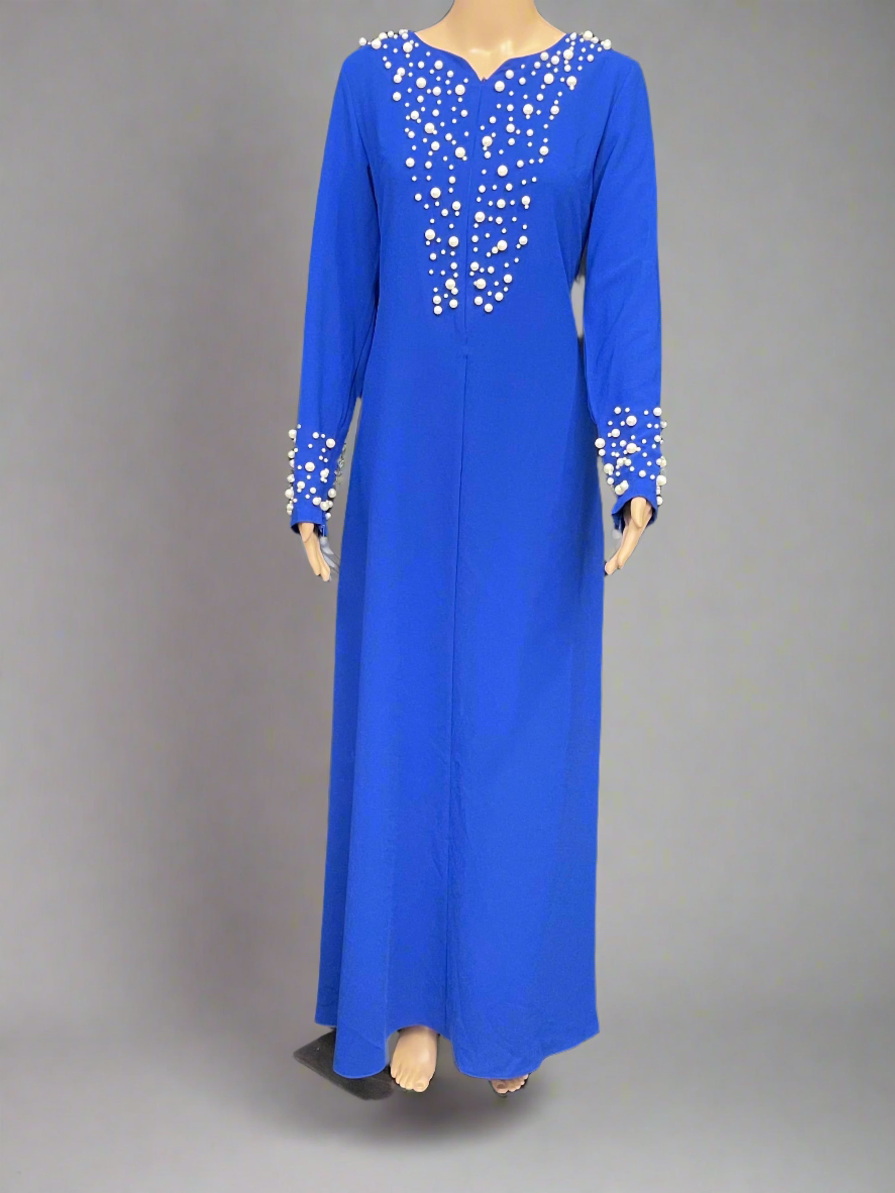 Asiyah's Collection - Pearl infused Modest Dress - Dress