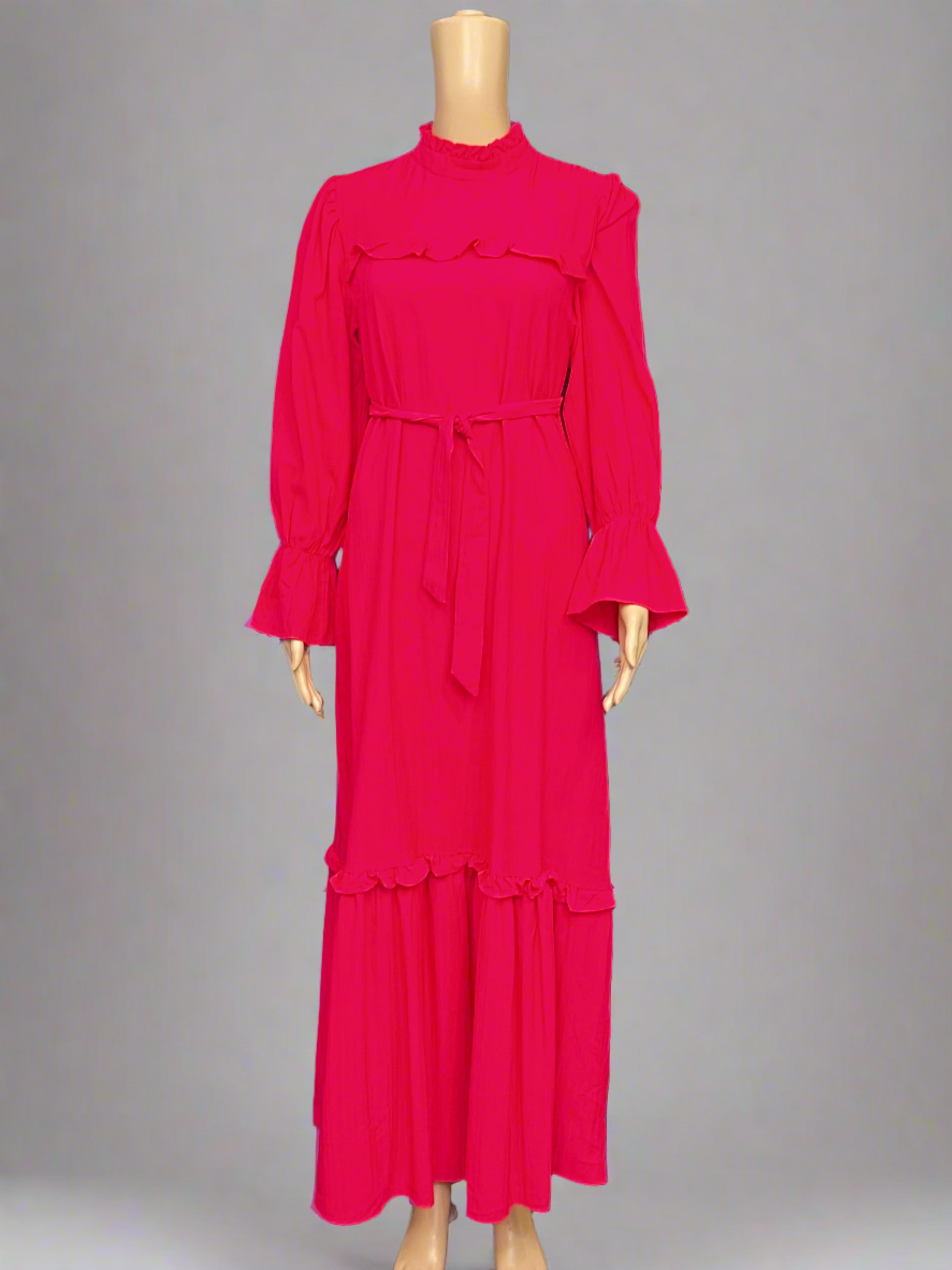 Asiyah's Collection - Hot Pink - Dress