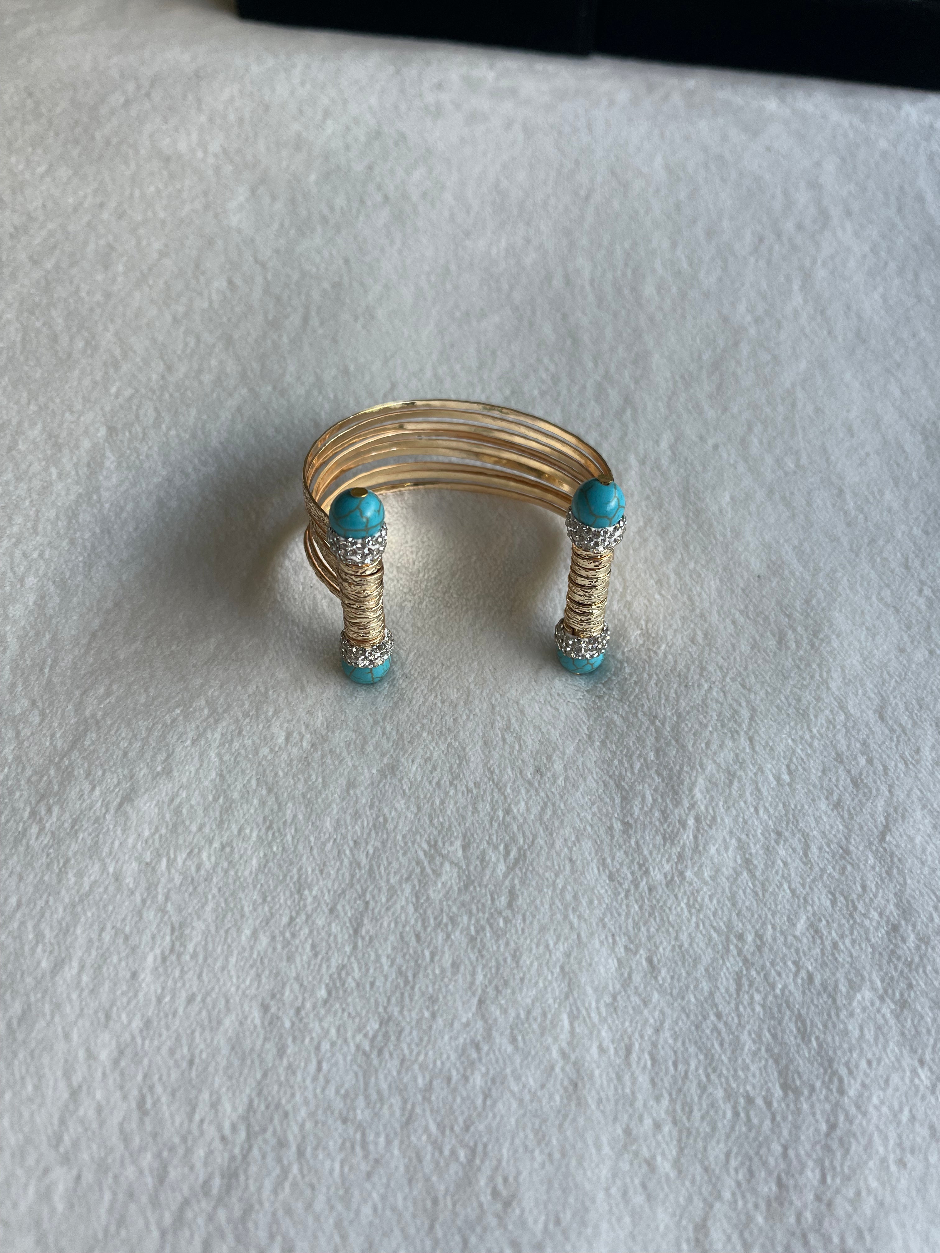 Asiyah's Collection - Handmade Freshwater Pearl Bracelet & Ring Set - Bracelet
