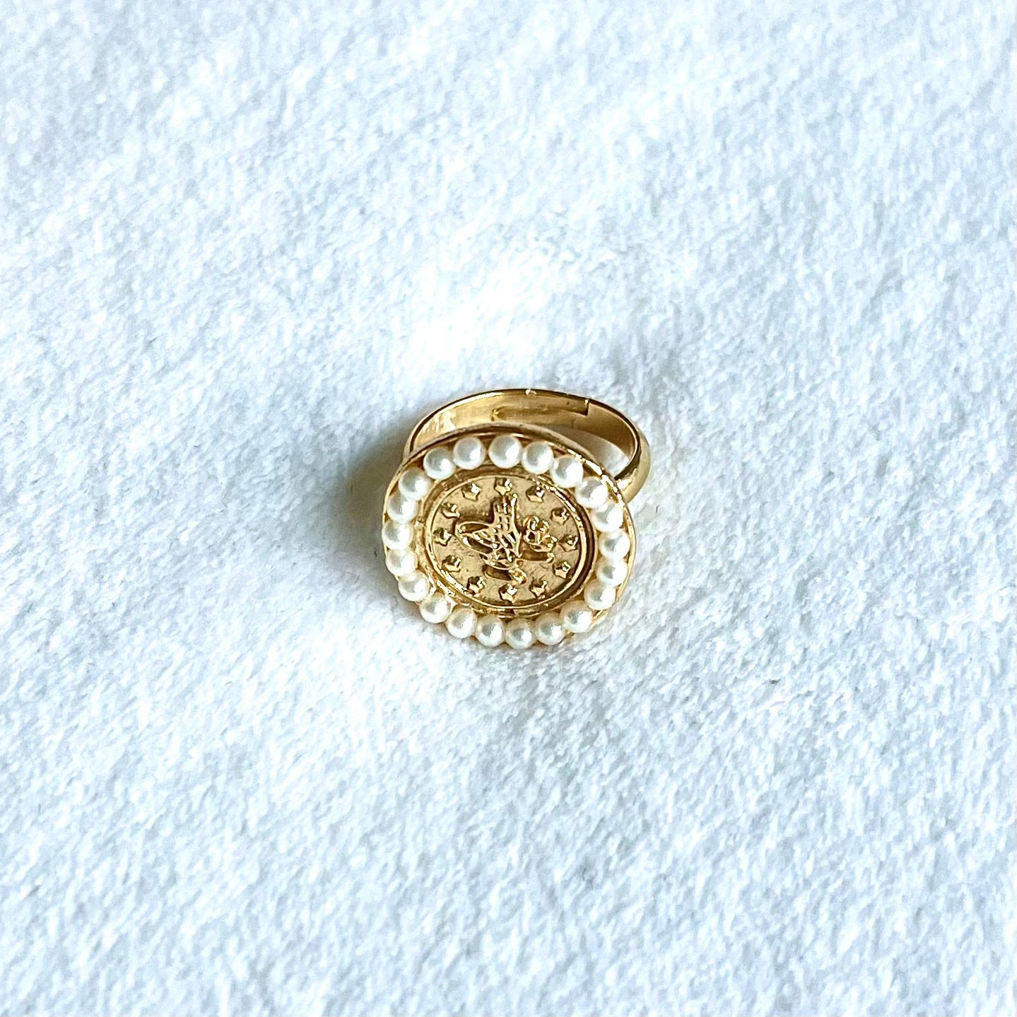 Asiyah's Collection - Vintage Pearl Ring - Ring