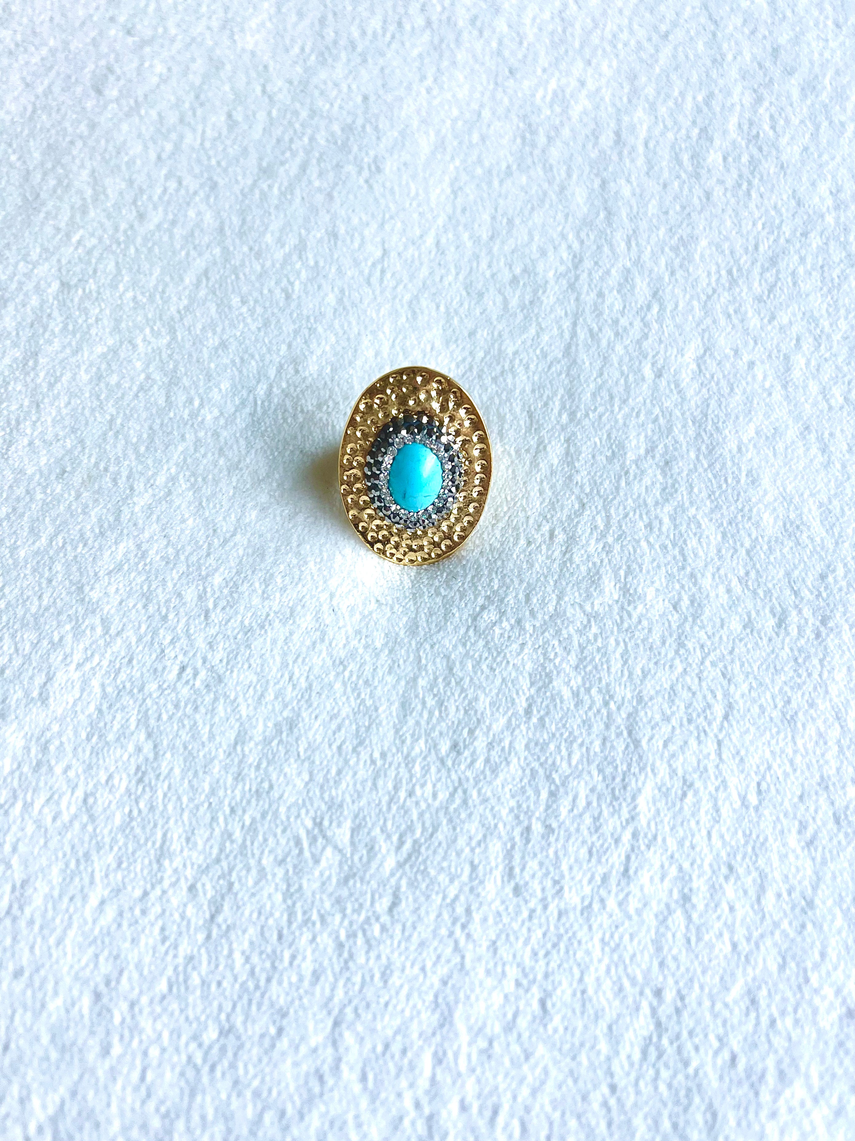 Asiyah's Collection - Handmade Feroza Ring - Ring