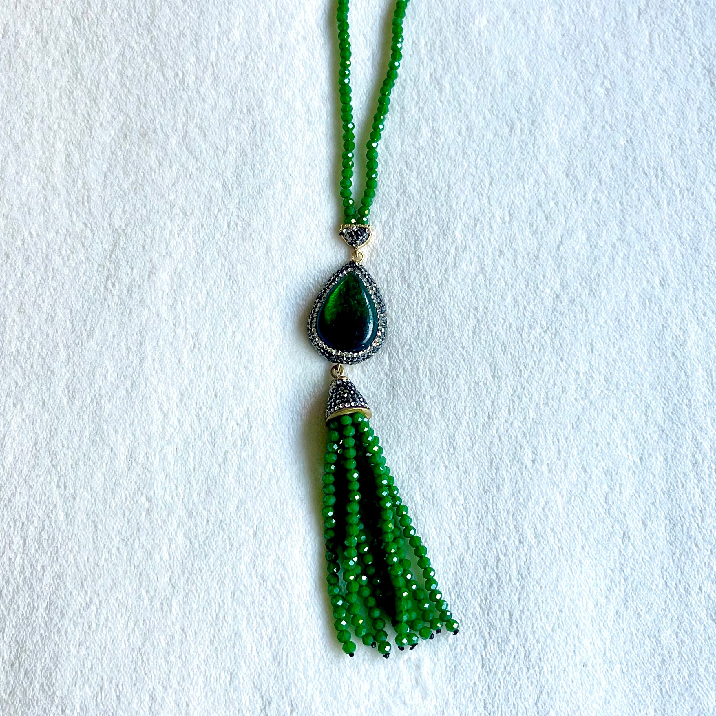 Asiyah's Collection - Emerald Necklace - Necklace