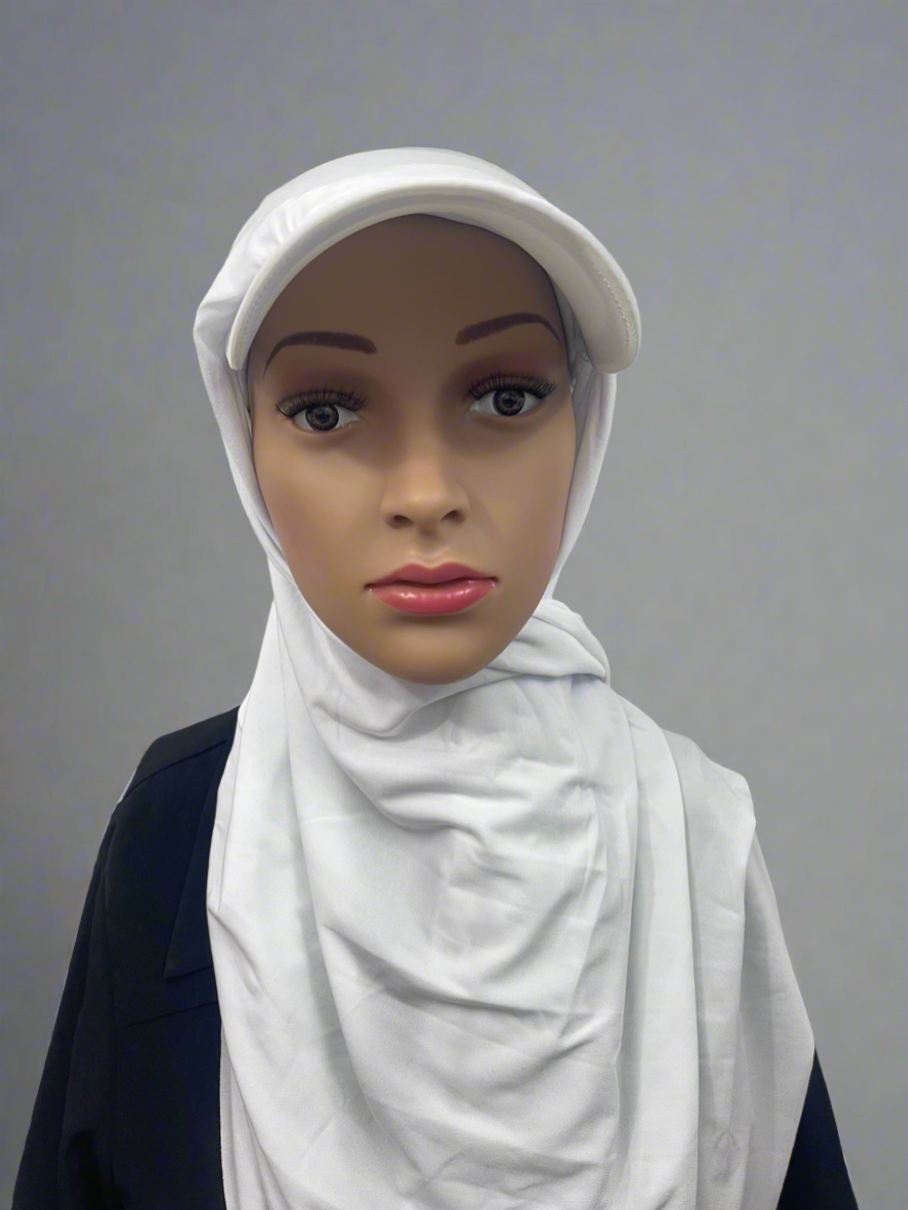 Asiyah's Collection - Premium Jersey Hijab with Cap - Hijab