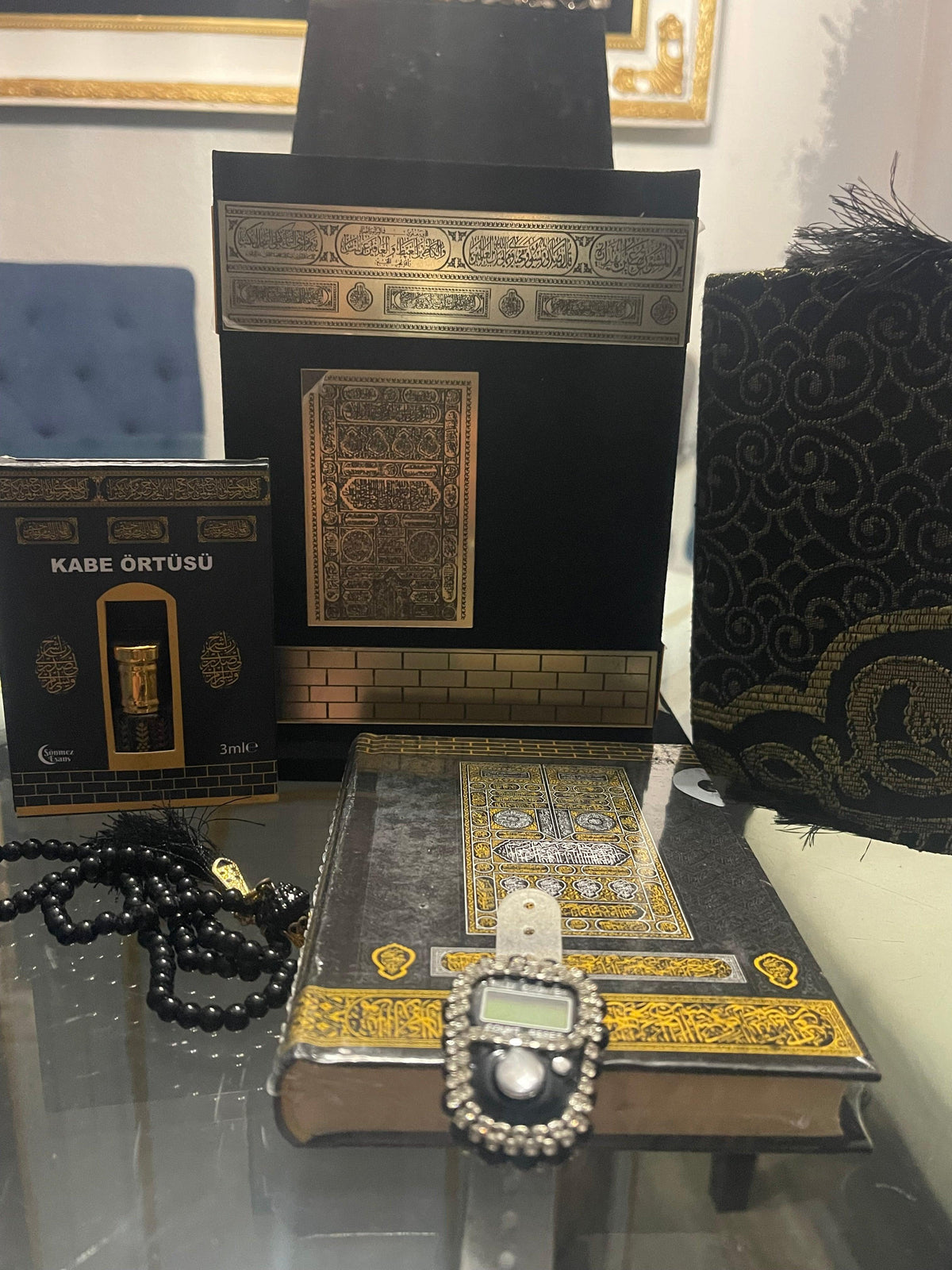 Asiyah's Collection - 6-Piece Luxury Kaaba Gift Box | Elegant Islamic Gift Set - Gifts