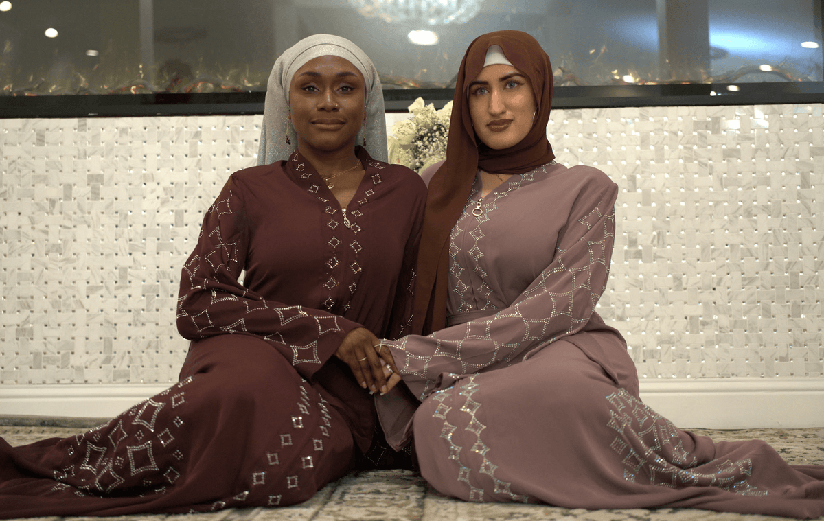 Asiyah's Collection - Sequined Abaya – Glamorous & Modest | Asiyah’s Collection - Abaya