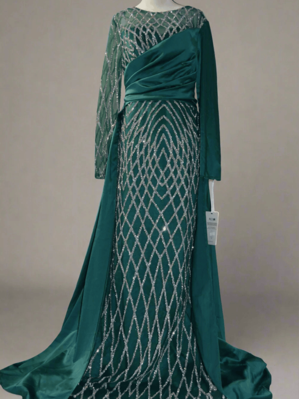 Asiyah's Collection - Beautifully Sequinced Maxi Dress - Dress